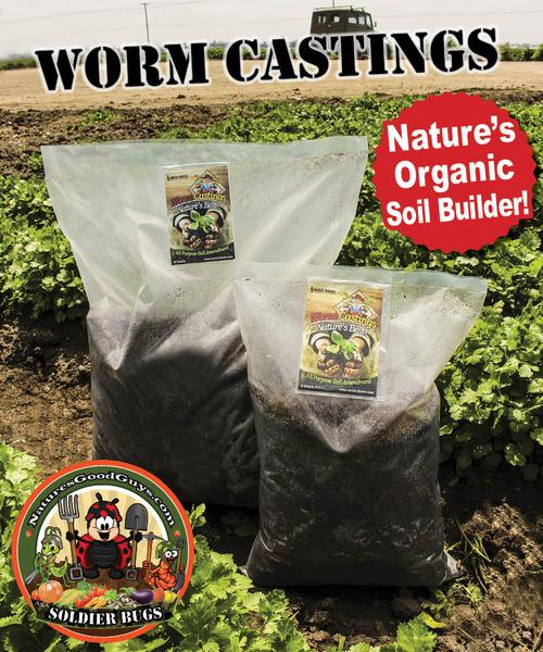 Earthworm Castings Natural Soil Amendment Naturesgoodguys