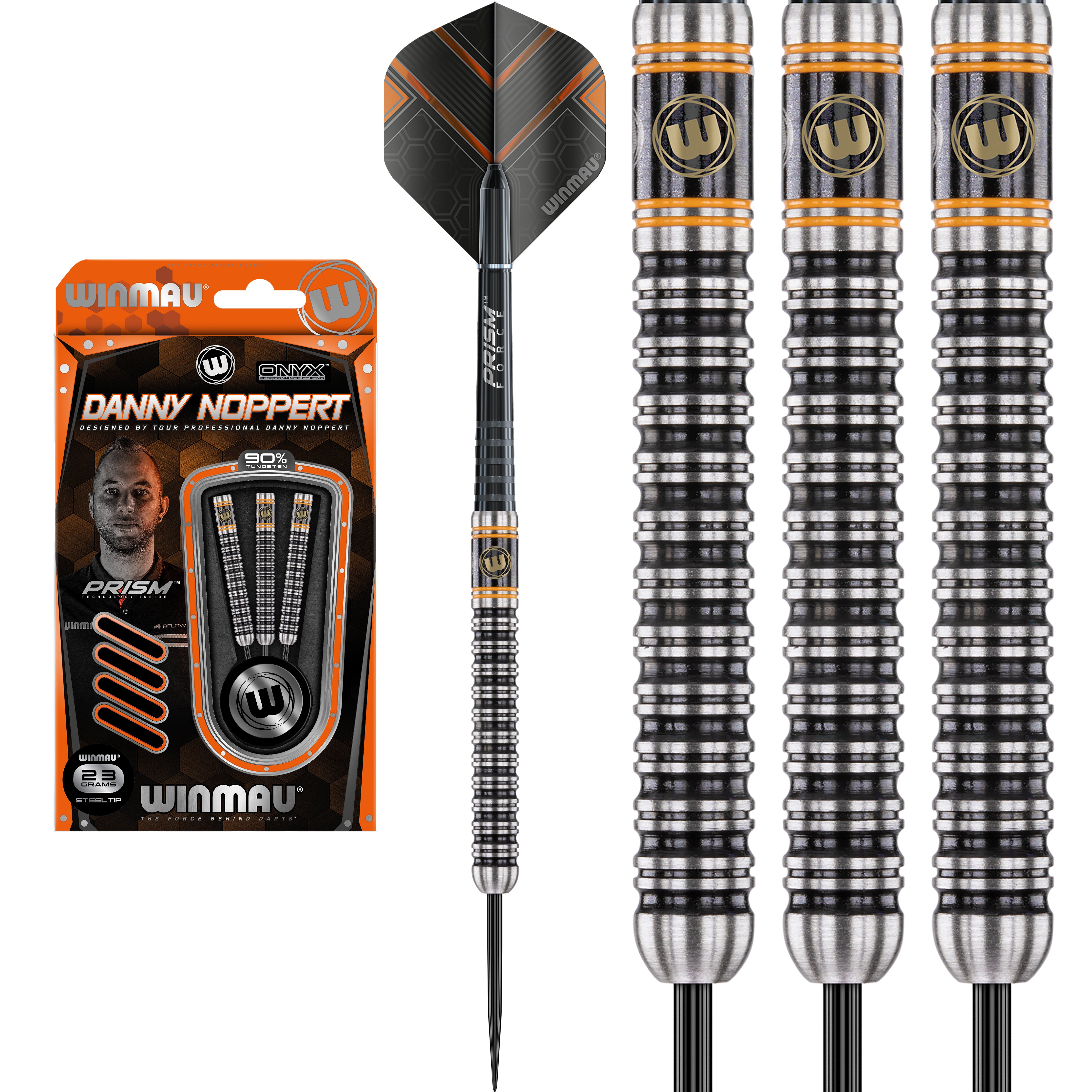 Winmau Danny Noppert Darts 90 Tungsten Noppie 23g 25g Bully Darts
