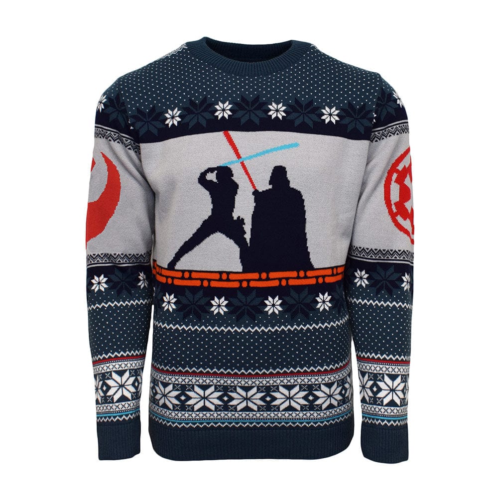 Just Geek Official Star Wars Luke Vs Darth Christmas