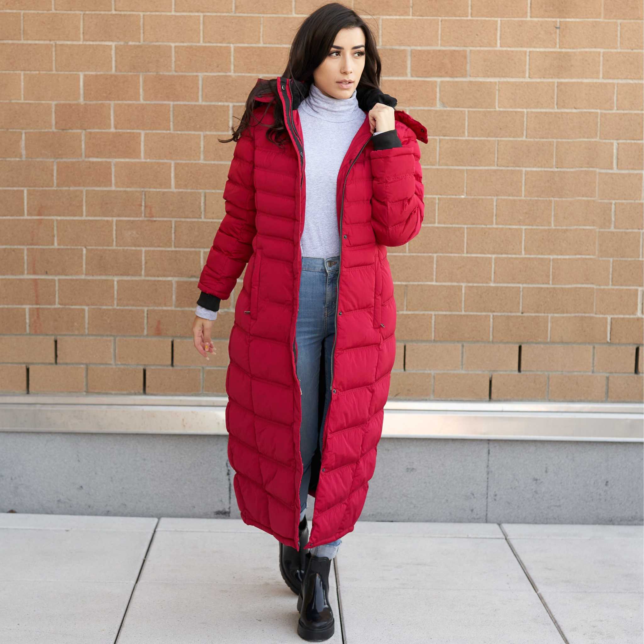 Long Coats For Women Winter Full Length Puffer Ankle Length Plus Size Women The Whole Shebang