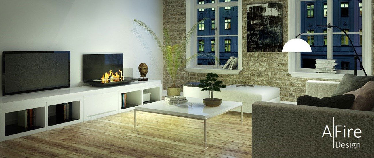 Loft Intelligent Bio Fireplace Luminaproducts