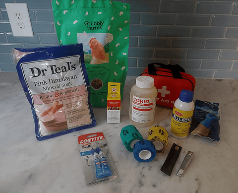 Chicken first aid kit