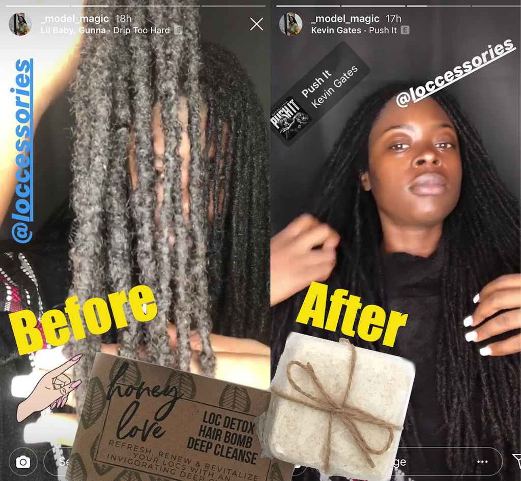 Loc Detox Deep Cleanse Hair Bombs Loccessories