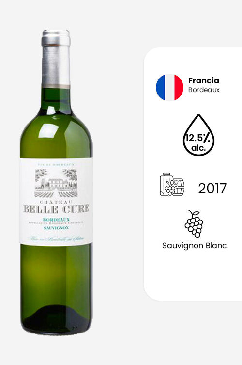 Chateau Belle Cure Bordeaux Blanc 750 Ml Life Is Grape Mx