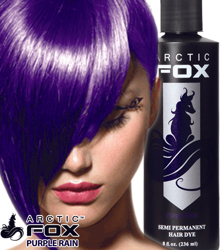 Arctic Fox Semi Permanent Hair Dye 8 Ounce Purple Rain 6 Bewild