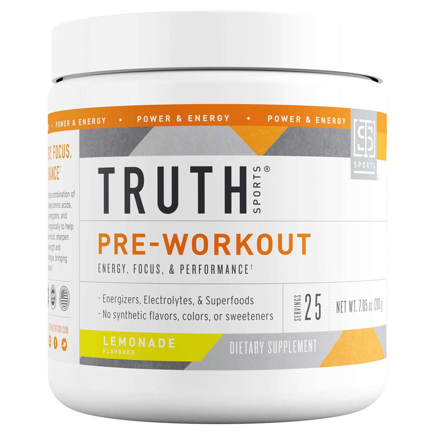 Pre Workout Truth Nutrition