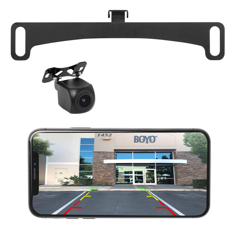 Boyo Vtx400w Wi Fi Wireless Universal Mount Backup Camera Viewable