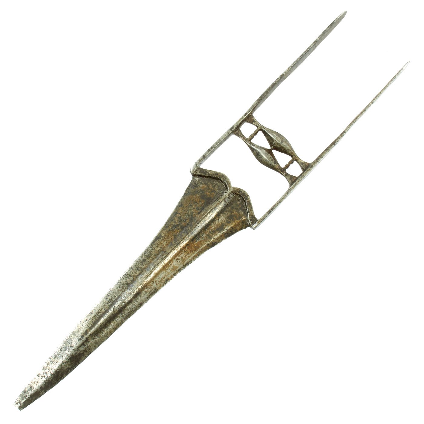 Original Indian 18th Century Early Style Armor Piercing Katar Dagger International Military Antiques