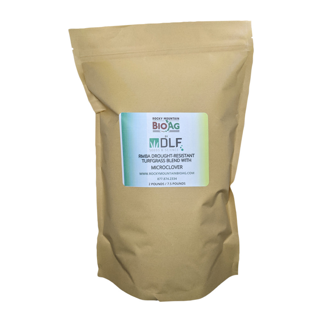 Drought Resistant Turf Grass Seed Blend With Microclover Dlf Seeds Rocky Mountain Bioag