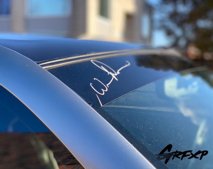 Create Your Own Signature Vinyl Stickers Grafixpressions