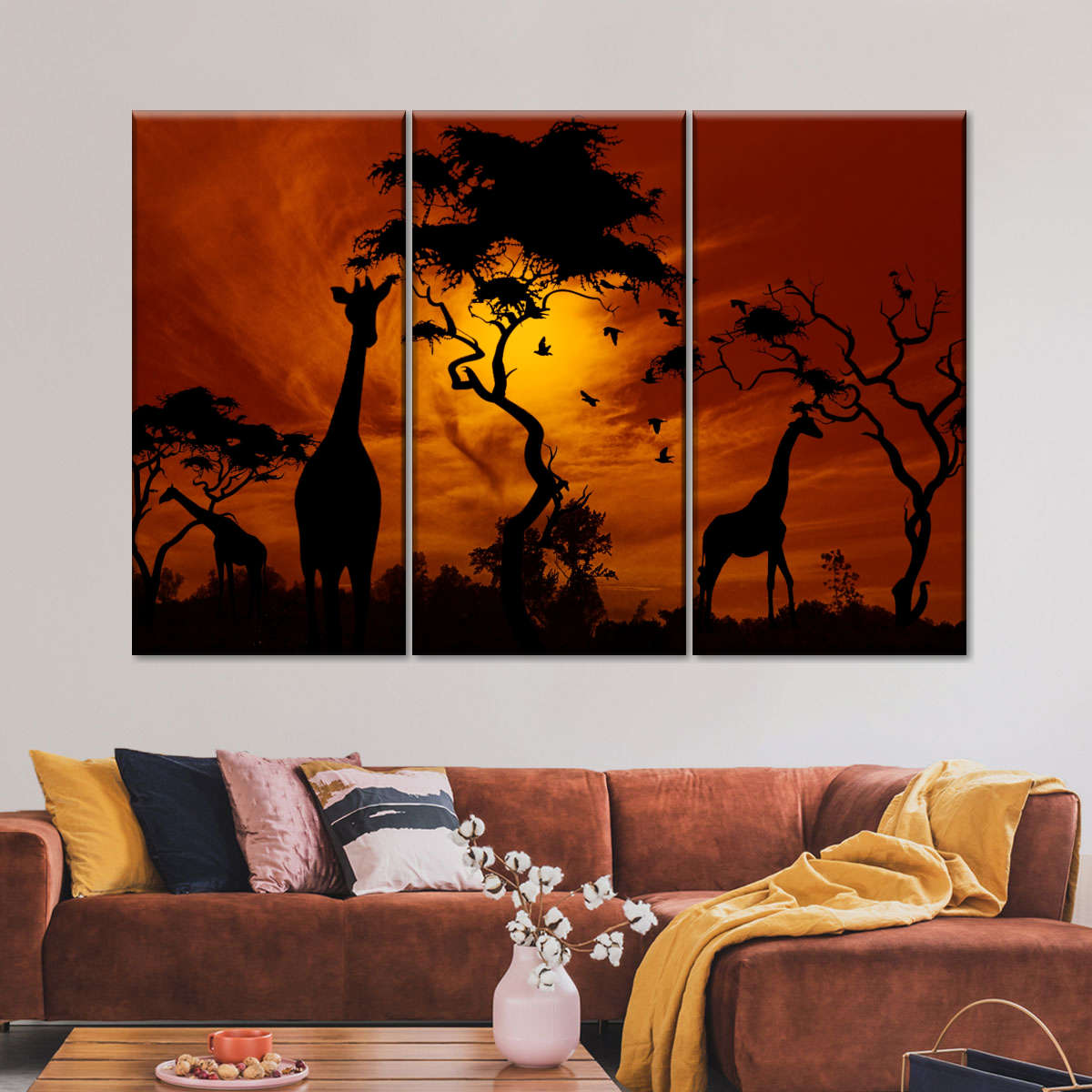 Giraffe Wall Art Paintings Drawings Photograph Art Prints