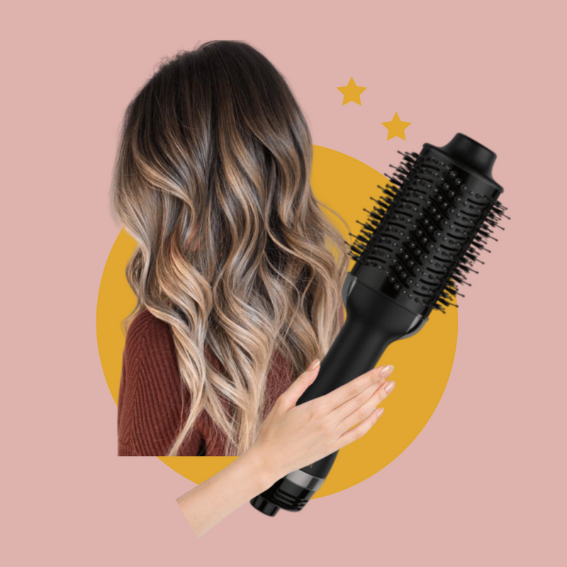The Best Hair Dryer Brush Ever How To Use It Oz Hair Beauty