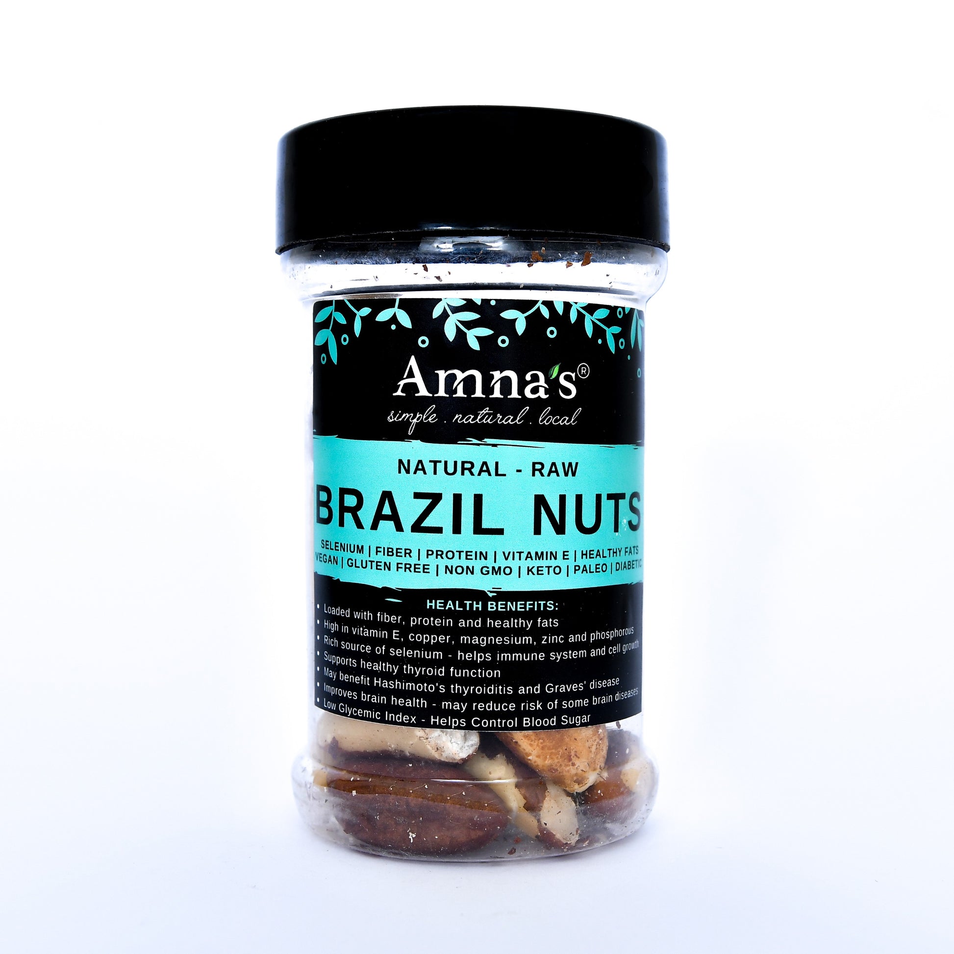 Brazil Nuts Whole Raw Shelled Unsalted Amna S Naturals Organics