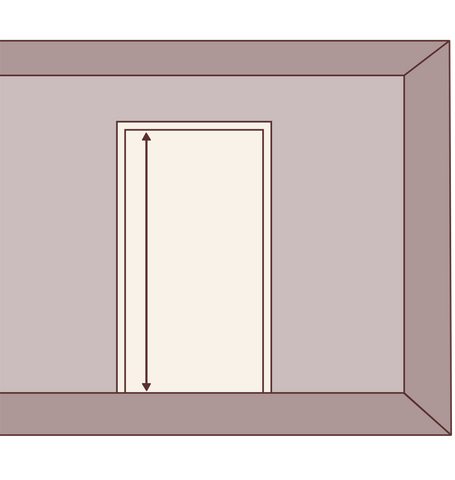 Determining The Correct Size Of Barn Door For Your Doorway Dusty S Rustic Rolling Doors