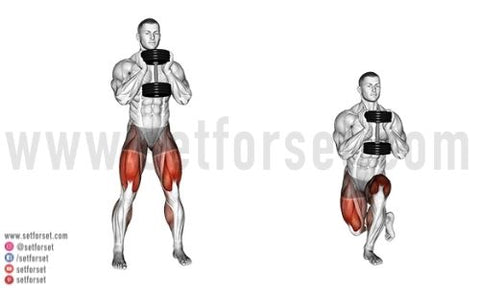 What Muscles Do Lunges Work Set For Set