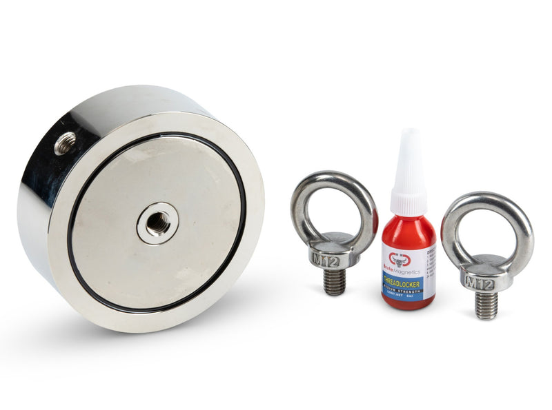 2600 Lb Combined Pulling Force 4 57 Double Sided Neodymium Fishing Ma Brute Magnetics