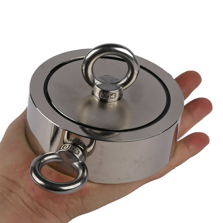 2600 Lb Combined Pulling Force 4 57 Double Sided Neodymium Fishing Ma Brute Magnetics