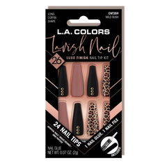 Lavish Nail Luxe Finish Nail Tip Kit Carded L A Colors