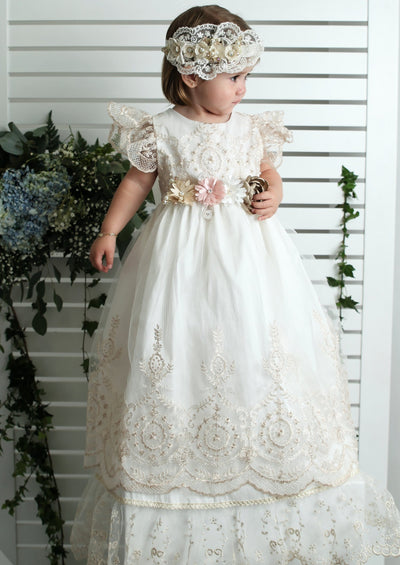 Ropones Para Nina Vestidos Para Bautizo Ropones De Nina Burbvus