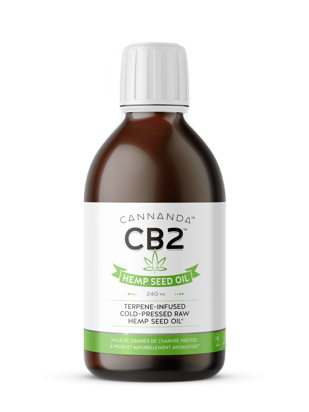 Buy Cannanda Cb2 Hemp Seed Oil 240 Ml For 30 99 Cad Vitasave