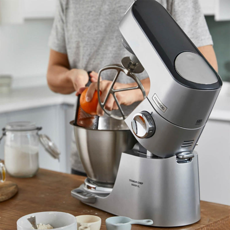Buy Kenwood Titanium Chef Baker Xl Stand Mixer Kvl85 004si Potters Cookshop