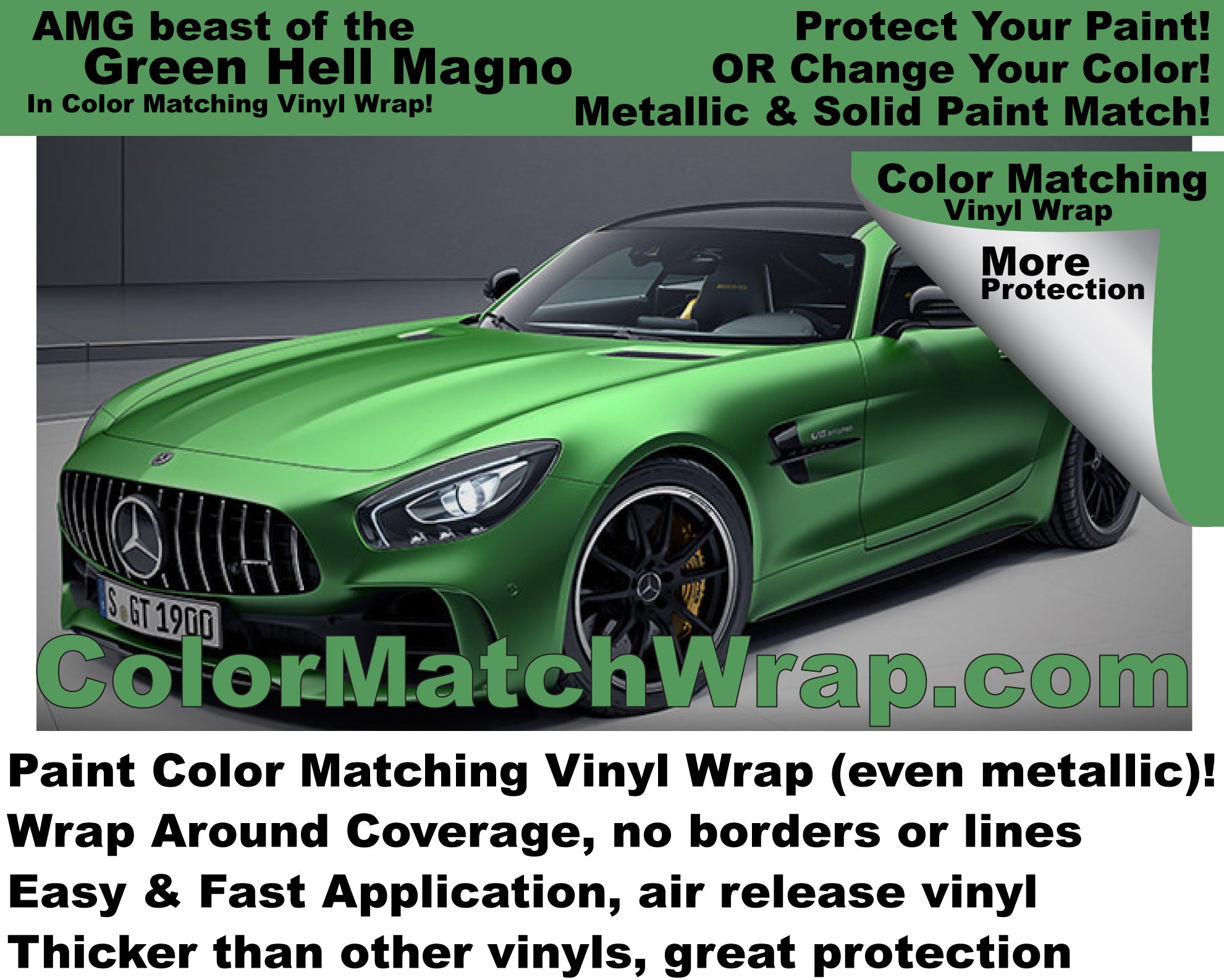 Green Automotive Paint Colors