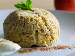 Low Calorie Mug Cakes With Apple Cinnamon Healthy Recipes Lo Dough
