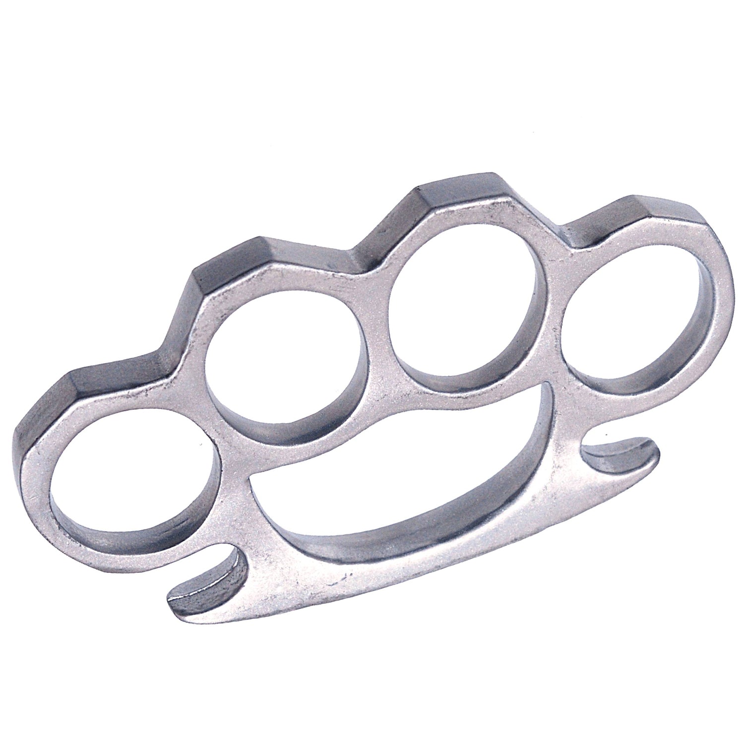 Solid Steel Knuckle Duster Brass Knuckle Silver Panther Wholesale
