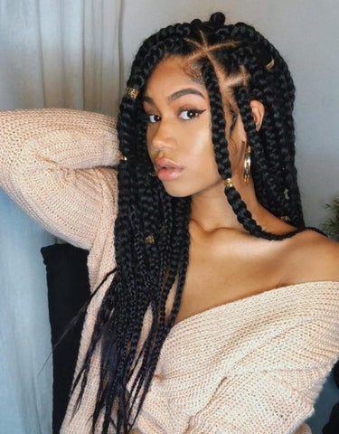 6 Beautiful Bold Braided Hairstyles To Try Now Afrocenchix