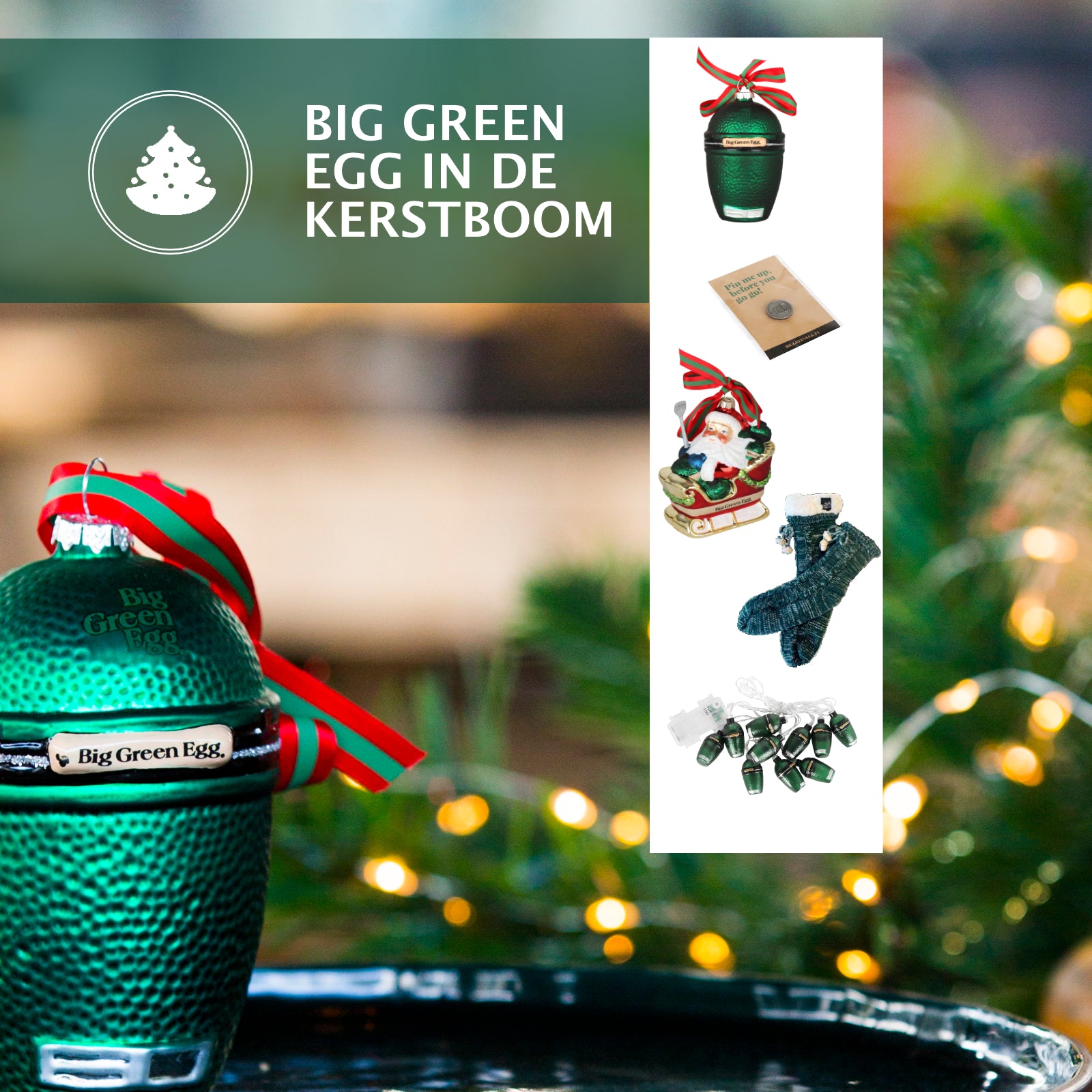 Big Green Egg Kerstcadeau Green Egg Bbq