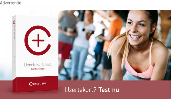 Ijzertekort Oorzaak Symptomen Voedingstips Cerascreen