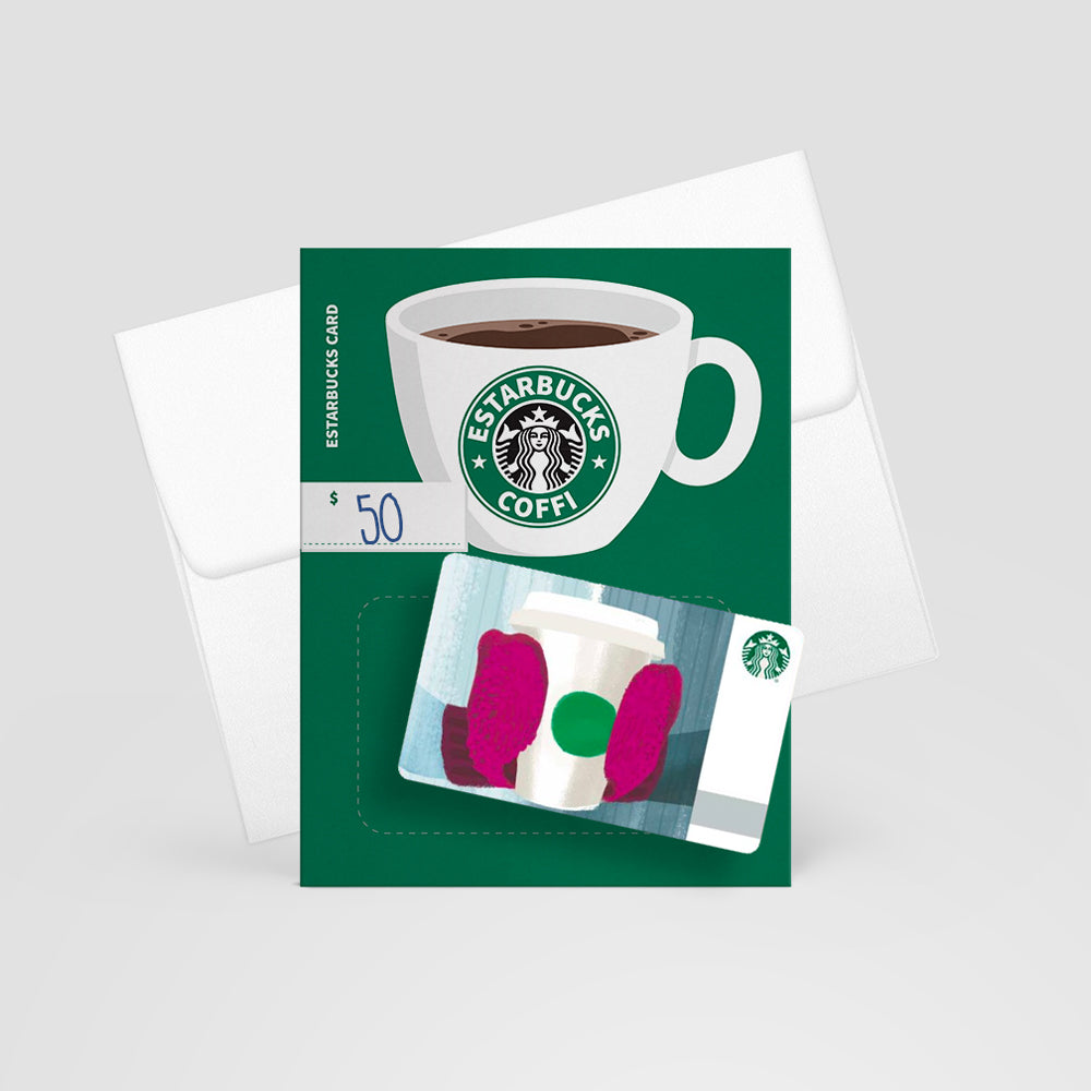 Estarbucks Coffi Starbucks Gift Card Holder Paper Tacos Greeting Cards In Spanish