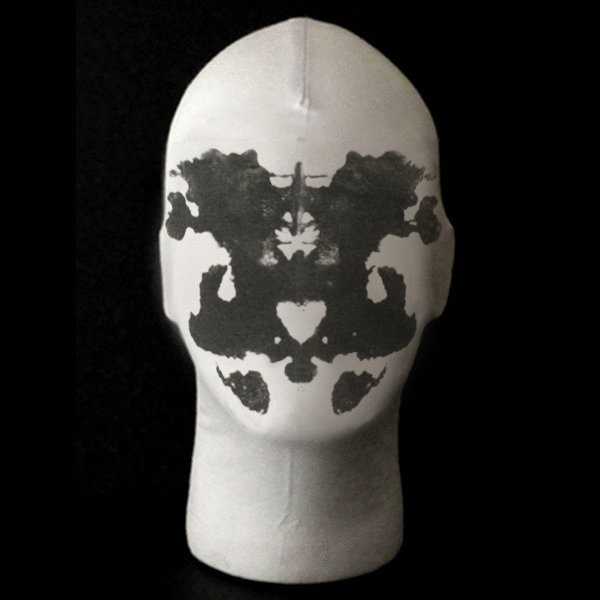 Moving Inkblot Full Mask V2 Rorschachmasks