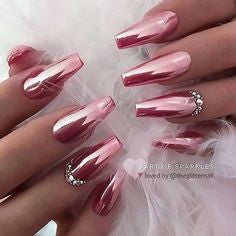 25 Current Latest Chrome Nail Art Trends Beautybigbang