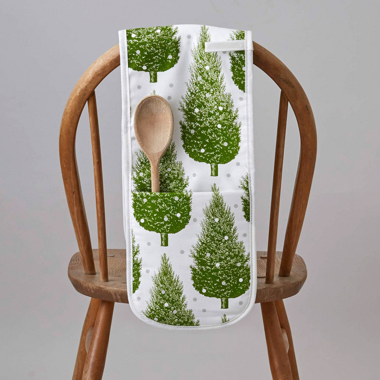 Christmas Tree Double Oven Gloves By Thornback Peel
