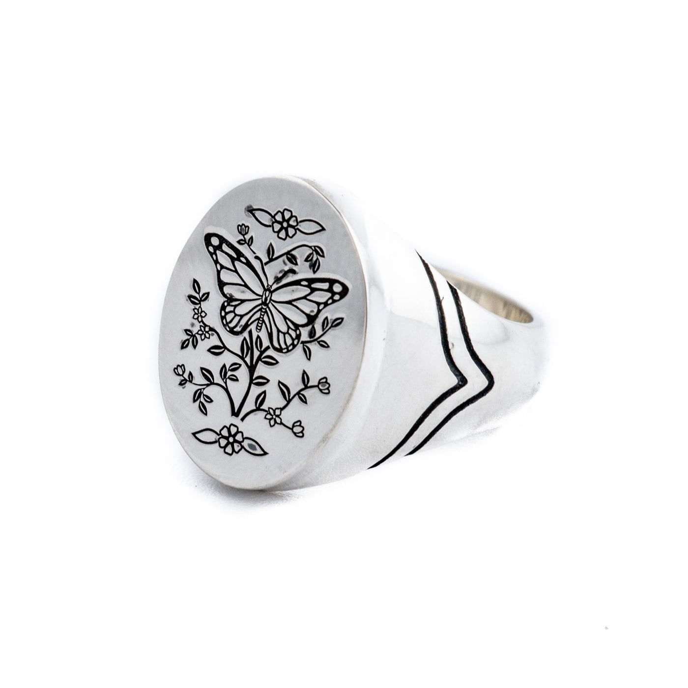 Monarch Signet Ring Kingdom Jewelry
