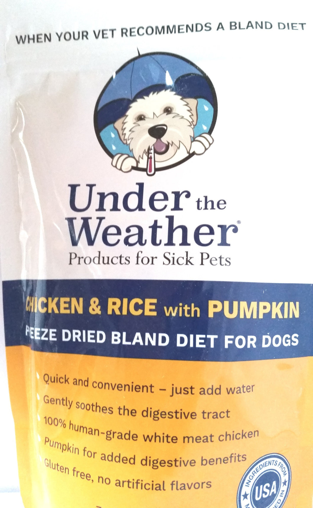 Under The Weather Convenient Bland Diet For Sick Pets 5 Varieties Coleman Ranger Mercantile Ltd