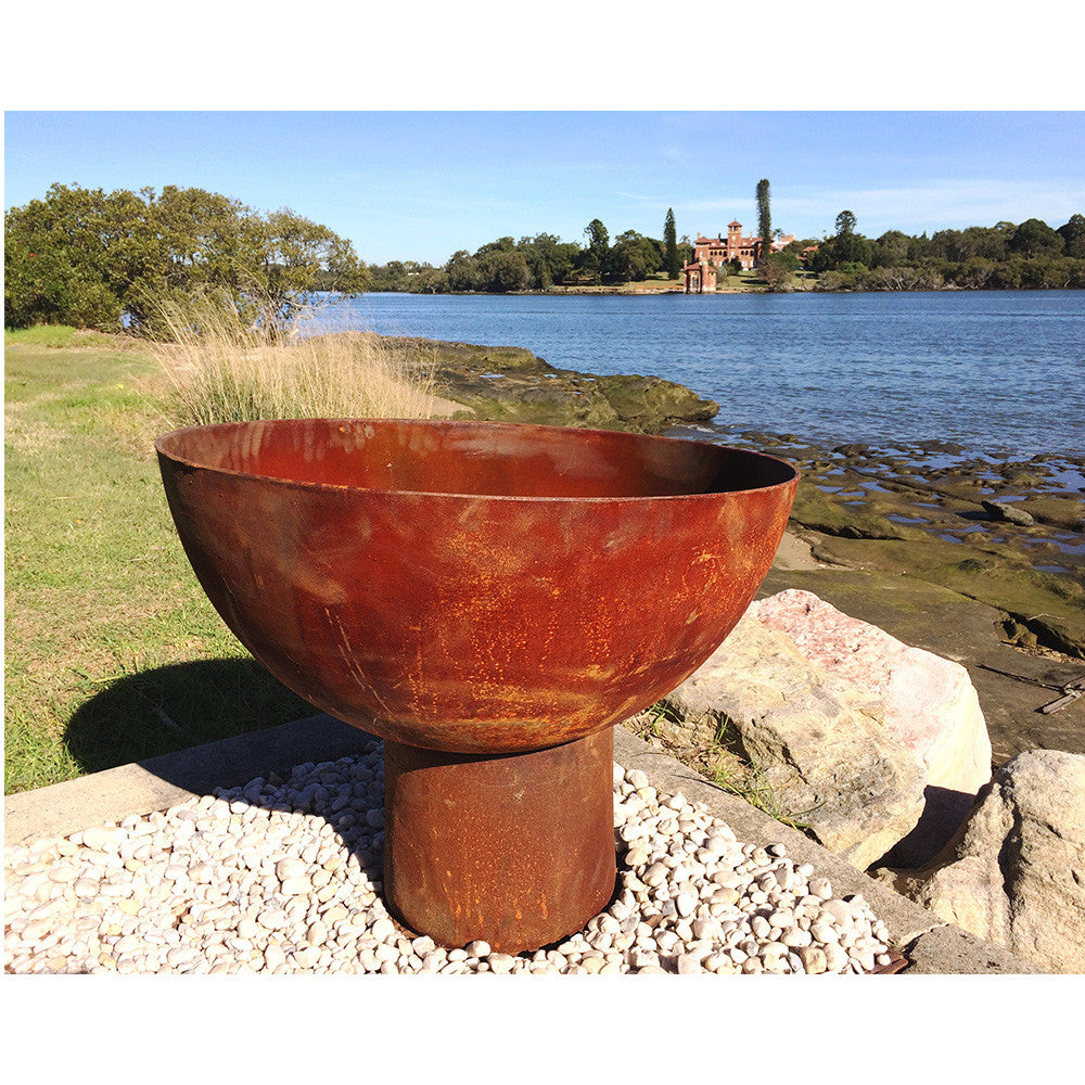 Benedicta Goblet Firepit Outdoor Heaters Fire Pits Home New Yard