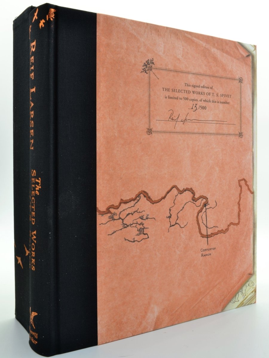 Reif Larsen Signed The Selected Works Of T S Spivet Signed Limited Slipcased Edition Cheltenham Rare Books