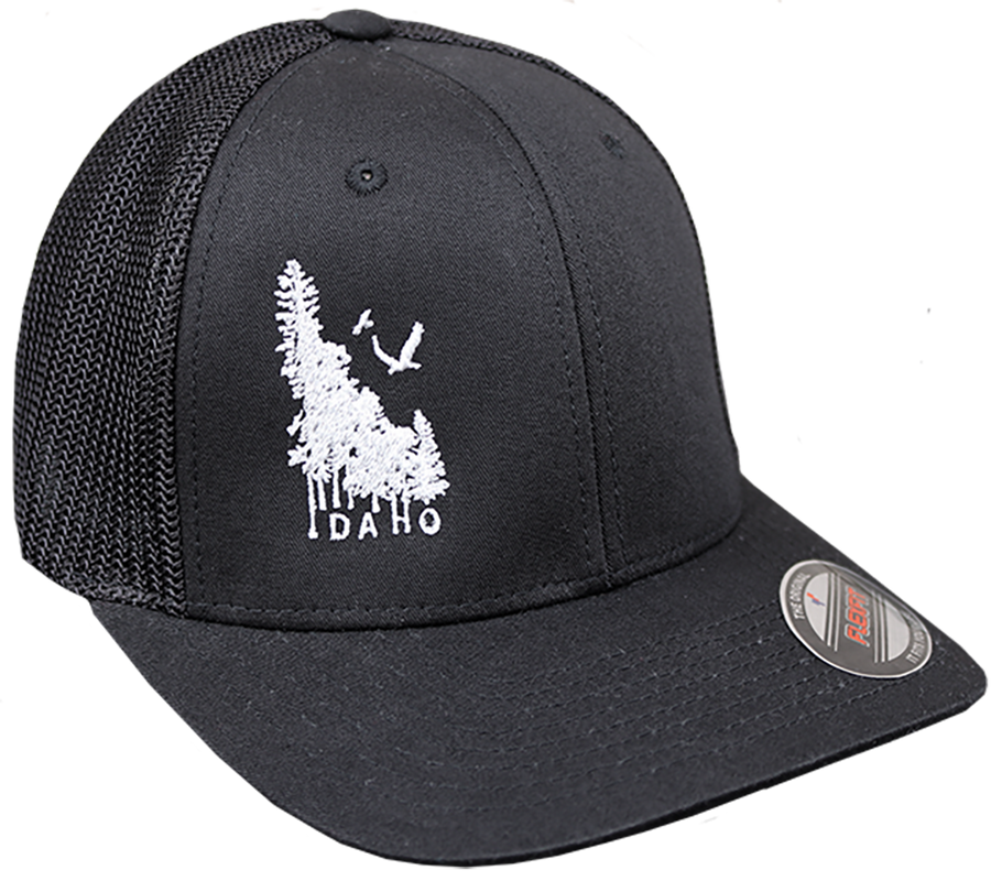 Banana Ink Idaho Wilderness Flex Fit Mesh Back Hat Banana Ink