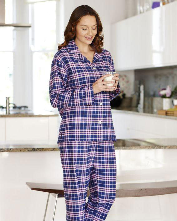 Women S Brushed Cotton Pyjamas Isla Bonsoir Of London