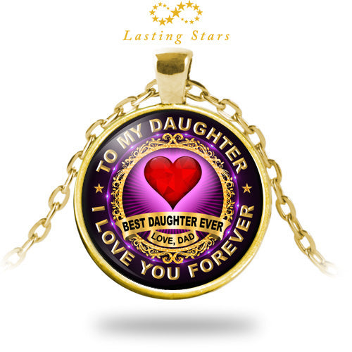to my daughter necklace from dad