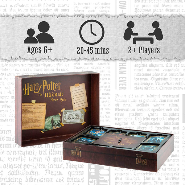 Ultimate Harry Potter Movie Quiz Officially Licensed Trivia Game With Provenbox