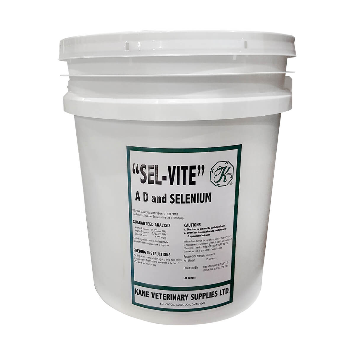 Fsade Vitamin Ade Selenium 10 Kg Pail Paradise Hill Ranch And Western Wear