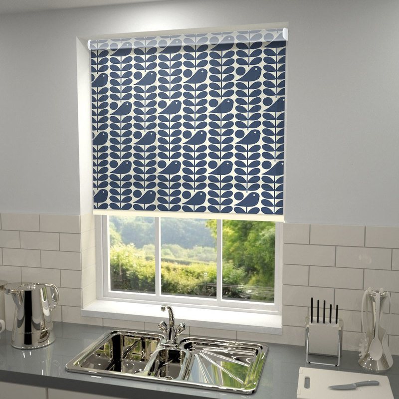 Early Bird Roller Blind In Dark Marine 96 Star Brand Rating Terrys