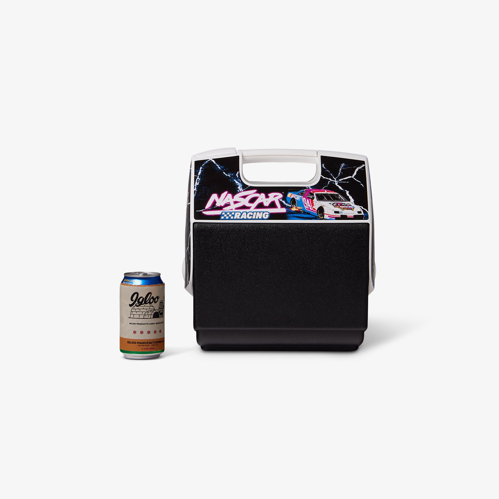 Nascar Retro Lightning Playmate Pal 7 Qt Cooler Igloo