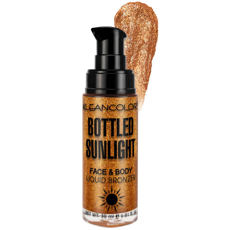 Bottled Sunlight Face Body Liquid Bronzer Kleancolor