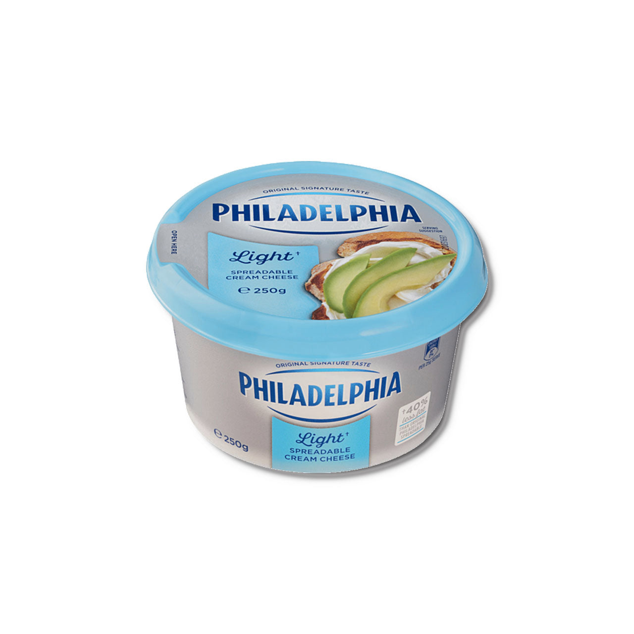 Philadelphia Cream Cheese Light 250g Eat The Kiwi