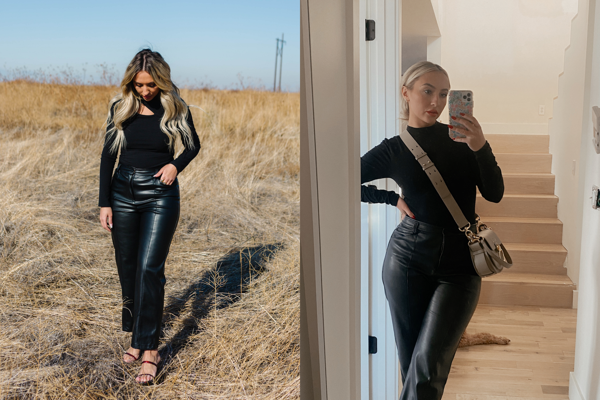 Best Ways To Wear Leather Pants 2022 Outfit Ideas Tink Posh