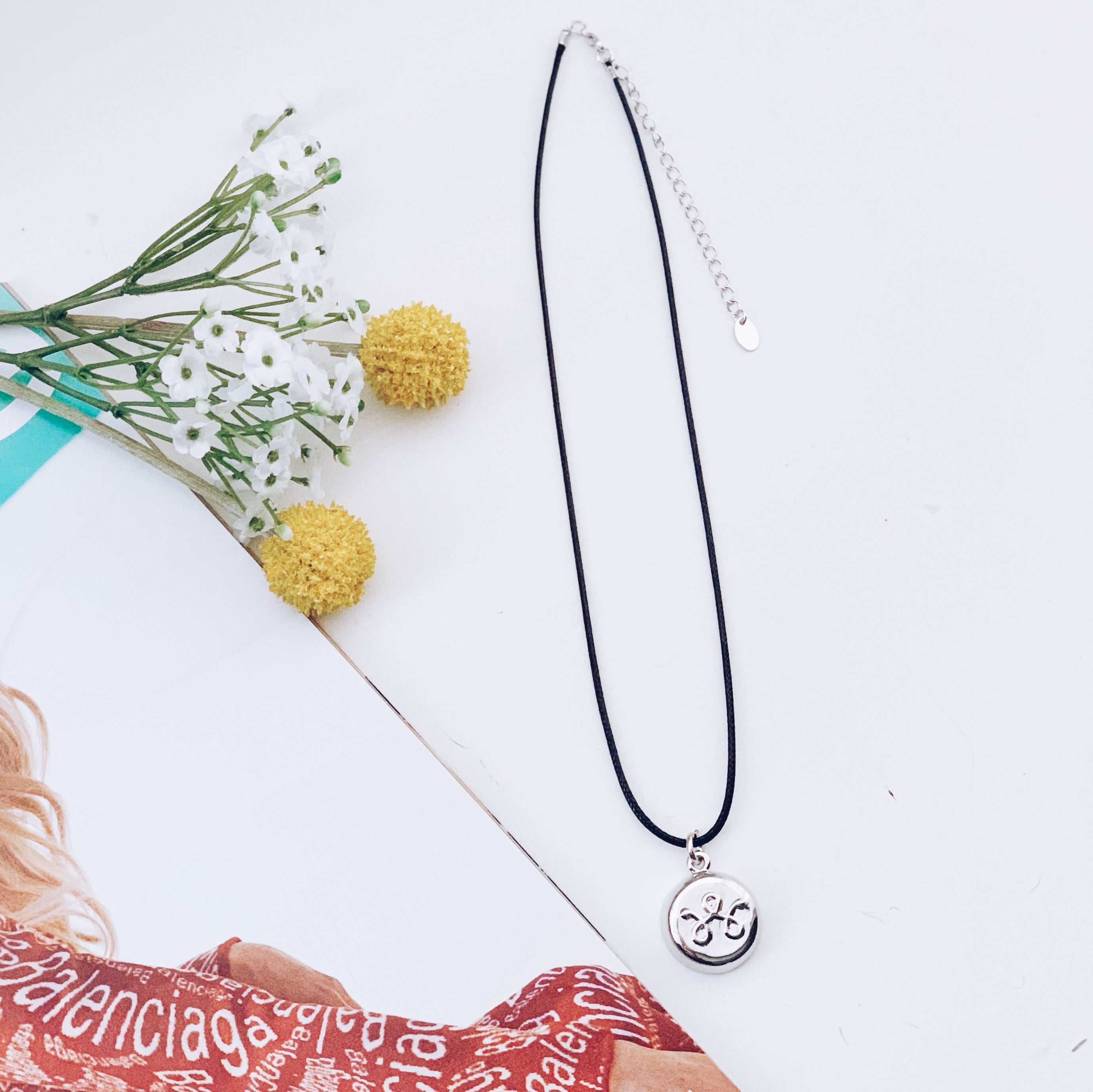 Silver Leather Necklace This Necklace Could Save Your Life Invisawear